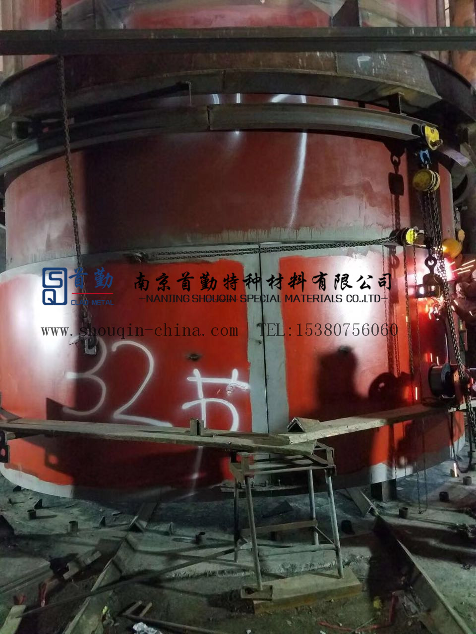 鈦鋼復(fù)合板現(xiàn)場安裝1